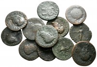 Lot of ca. 12 roman bronze coins / SOLD AS SEEN, NO RETURN!<br><br>fine<br><br>