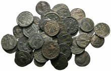 Lot of ca. 40 roman bronze coins / SOLD AS SEEN, NO RETURN!<br><br>very fine<br><br>