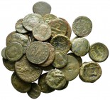 Lot of ca. 40 ancient bronze coins / SOLD AS SEEN, NO RETURN!<br><br>very fine<br><br>