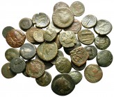 Lot of ca. 40 byzantine skyphate coins / SOLD AS SEEN, NO RETURN!<br><br>very fine<br><br>