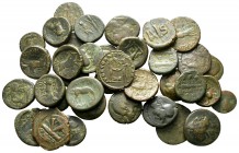 Lot of ca. 40 byzantine skyphate coins / SOLD AS SEEN, NO RETURN!<br><br>very fine<br><br>