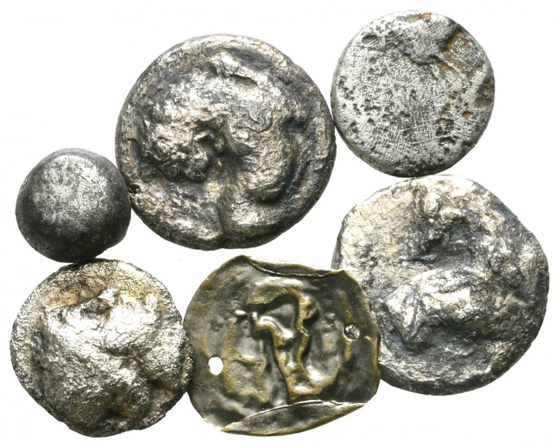 Lot of ca. 6 ancient silver coins / SOLD AS SEEN, NO RETURN!

fine