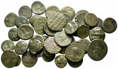 Lot of ca. 40 ancient bronze coins / SOLD AS SEEN, NO RETURN!<br><br>very fine<br><br>