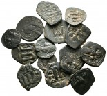 Lot of ca. 14 byzantine bronze coins / SOLD AS SEEN, NO RETURN!<br><br>very fine<br><br>