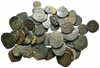 Lot of ca. 50 islamic bronze coins / SOLD AS SEEN, NO RETURN!<br><br>nearly very fine<br><br>