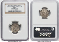 Kings of East Anglia. Edmund Penny ND (855-870) MS64 NGC, S-954. Legend variety. Splendid pale-amber toning upon this very well stuck and preserved Ch...