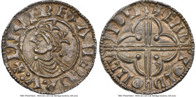 Kings of All England. Cnut (1016-35) Penny ND (1017-23) MS64 NGC, London mint, Eadweald as moneyer, S-1157, N-781. 1.10 gm. Ex. CNG Auction 120 (May 2...