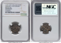 Edward I (1272-1307) Penny ND (1279-1307) AU Details (Cleaned) NGC, Durham mint, S-1423. Bishop Bec (Antony Bek, Bishop of Durham). A stunningly prese...