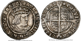 Henry VIII (1509-1547) Groat (4 Pence) ND (1526-44) XF45 NGC, London mint, Rose mm, Second Coinage, S-2337E. 2.77 gm. Laker bust A1 with Roman/Lombard...