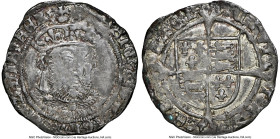 Edward VI (1547-1553), in the name of Henry VIII Groat (4 Pence) ND (1547-1551) AU55 NGC, York mint, Posthumous issue, S-2409. 2.50gm. HID09801242017 ...