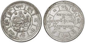 TIBET (1907-1959). 10 Srang Billion 16-24 (1950). (g 15,93). KM Y#30. Dot after date.

BB