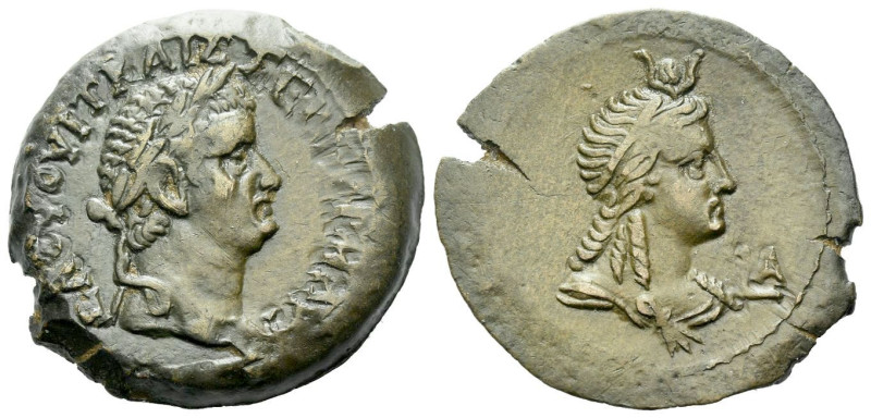 Egypt, Alexandria Vitellius, 69 Diobol 19 April- 1 July 69 (year 1), Æ 26.50 mm....