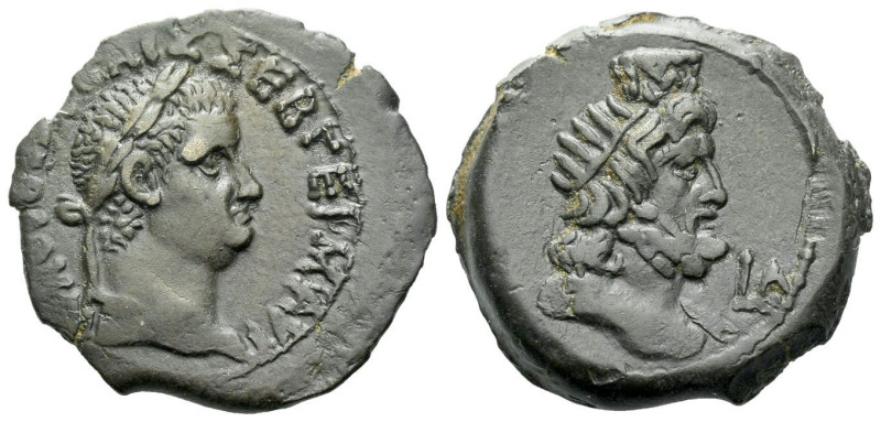 Egypt, Alexandria Vitellius, 69 Diobol 19 April- 1 July 69 (year 1), Æ 24.90 mm....