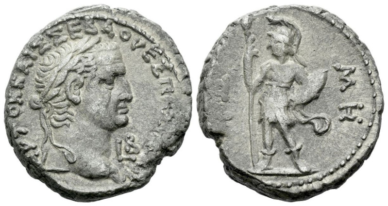 Egypt, Alexandria Vespasian, 69-79 Tetradrachm circa 69, billon 24.10 mm., 13.94...