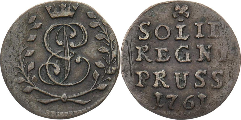 RUSSLAND GROSSFUERSTENTUM / KAISERREICH
Elisabeth, 1741 - 1761, für Preussen. S...