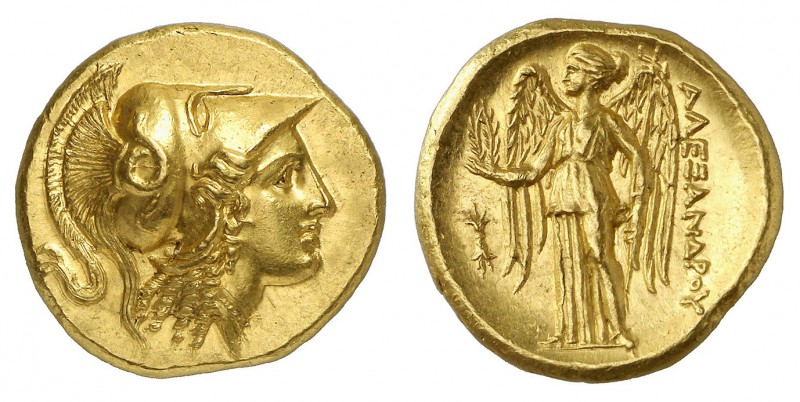 Royaume de Macédoine
Alexandre III 336-323 av. J.-C.
Double statère d'or vers ...