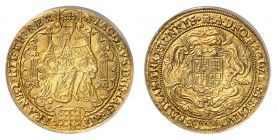 Jacques I, 1603-1625. 
Rose-Ryal non daté (1613), Londres (Tower mint). Le roi trônant de face, tenant un sceptre de la main droite et un globe cruci...