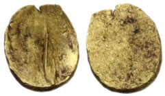Greek Italy. Etruria, uncertain mint. AV As, 3rd century BC. Obv. I between two pellets. Rev. Blank. Vecchi EC Undefined mints, Serie 4; HN Italy -; S...