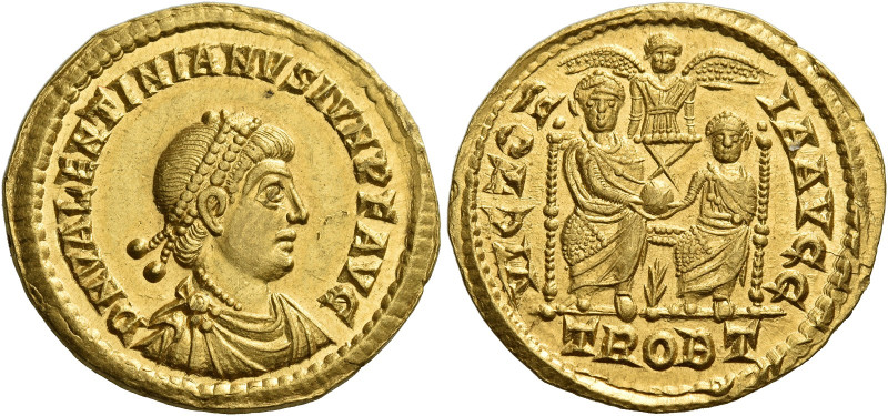 Valentinian II, 375 – 392
Solidus, Treveri circa 378–383, AV 22 mm, 4.50 g. D N...