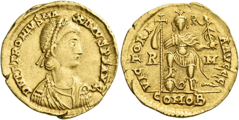 Petronius Maximus, 16th March – 31st May 455
Solidus 16th March – 31st May 455,...
