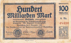 Städte und Gemeinden
Marienberg Kriegsnotgeld 10, 25 und 50 Pfennig Mai 1917, 5, 10 und 20 Mark 2.11.1918. Gutscheine 100-100 Milliarden Mark 1922-19...