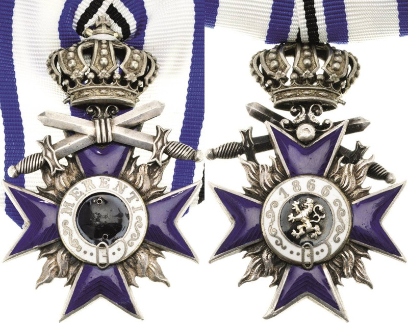 Orden deutscher Länder Bayern
Militär-Verdienstorden 4. Klasse mit Krone und Sc...