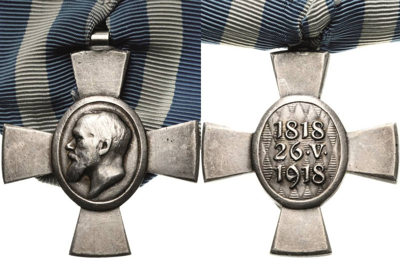 Orden deutscher Länder Bayern
Erinnerungskreuz Verliehen 1918. für die Mitglied...