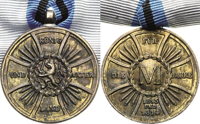 Orden deutscher Länder Bayern
Militär-Denkzeichen 1813 und 1814 für Militärbeam...