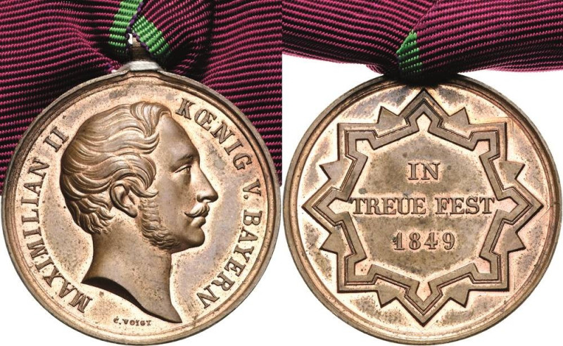 Orden deutscher Länder Bayern
Denkzeichen für das Jahr 1849 Verliehen 1849. Ave...