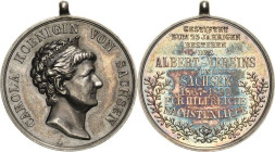 Orden deutscher Länder Sachsen
Silberne Carola-Medaille Verliehen 1892-1915 Silber. 27,92 mm, 12,09 g OEK 2261 Nimmergut 3125 Barduleck 142 Min. Rand...