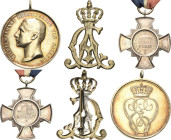Orden deutscher Länder Sachsen-Weimar-Eisenach
Allgemeines Ehrenzeichen in Silber für nicht weimarische Staatsangehörige Verliehen 1902-1918. Silber....