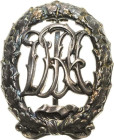 Orden des Dritten Reiches
Deutsches Turn- und Sportabzeichen in Silber Verliehen 1920-1934. Bronze versilbert: Mit Rv-Punze: H. WERNSTEIN JENA-LÖBSTE...