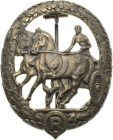Orden des Dritten Reiches
Deutsches Fahrerabzeichen 3. Klasse Verliehen 1930-1945. Hohlprägung, Bronze getönt. Mit Rv-Punze: STEINHAUER & LÜCK LÜDENS...
