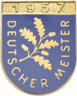 Orden der Deutschen Demokratischen Republik Auszeichnung der Sportorganisationen
Meisterschaftsnadel 1957. "Deutscher Meister 1957" (Gesamtdeutsche M...