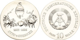 Proben
 10 Mark o.J. (1977). Guericke - Motivprobe Pferdezug. Statt Jahreszahl: PROBE Jaeger 1565 P Fast Stempelglanz