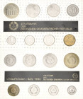 Kursmünzensätze
 1, 5, 10, 20 und 50 Pfennig, 1, 2 und 5 Mark 1990. In Folie (defekt) Stempelglanz