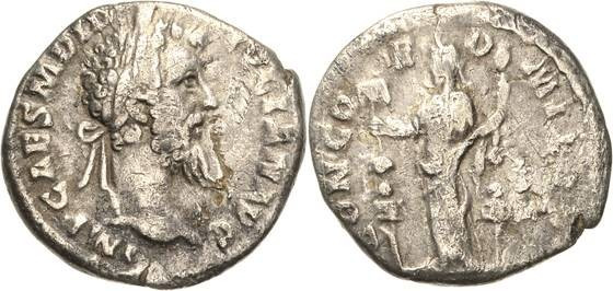 Kaiserzeit
Didius Julianus 193 Denar 193, Rom Kopf mit Lorbeerkranz nach rechts...