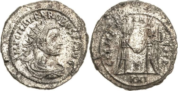 Kaiserzeit
Probus 276-282 Antoninian 276, Antiochia Brustbild mit Strahlenkrone...