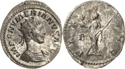 Kaiserzeit
Numerianus 282-284 Antoninian 283/284, Lugdunum Brustbild mit Strahlenkrone nach rechts, IMP C NVMERIANVS AVG / Pax nach links, PAX AVGG R...
