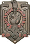 Auto- und Motorradmedaillen und -plaketten
 Einseitige Bronzeplakette 1934 (R. Neff, Berlin) Saar-Treuefahrt NSKK - DDAC. Reichsadler, davor Hand zum...