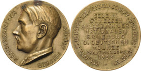 Drittes Reich
 Bronzemedaille 1933 (G. Weber) Auf das Gedenkschießen der königlich privaten Feuerschützen-Gesellschaft "Der Bund" in München. Brustbi...