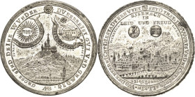 Reformation-Ereignisse und Jubiläen
 Zinnmedaille 1717 (Chr. Wermuth) 200 Jahre Reformation in Eisenach. Eisenach und die Wartburg mit hohem Kirchtur...