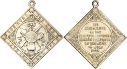 Schützenmedaillen
Chemnitz Versilberte Bronzemedaille 1885 (Mayer & Wilhelm) IX. Mitteldeutsches Bundesschießen. Schützenembleme / 8 Zeilen Schrift. ...