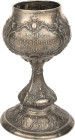 Schützenmedaillen - Schützenpokale
Mainz Silberner Schützenpokal in Römerform 1894. XI. Deutsches Bundesschießen in Mainz. Reich verzierter Pokal mit...