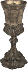 Schützenmedaillen - Schützenpokale
Mannheim Silberner Schützenpokal 1863. Erstes Badisches Landesschießen in Mannheim. Kannelierter Kelch mit dekorat...