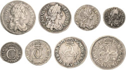 Großbritannien
Charles II. 1660-1685 Maundy Set - 1, 2, 3 und 4 Pence 1679, London Spink 3392 4 Stück. Sehr schön-vorzüglich