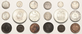 Allgemeine Lots
Lot-9 Stück Habsburg-3 Kreuzer o.J., 1624. Ecuador-5 Sucre 1944 Mo. Frankreich-20 Centimes 1867 BB. Französische-Indochina-50 Centime...