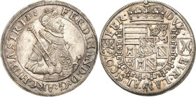 Habsburg
Erzherzog Ferdinand 1564-1595 Taler o.J. o.Mzz.-Ensisheim Voglhuber - Davenport 8091 M./T. 561 var Prachtvolles Exemplar. Vorzüglich-Stempel...