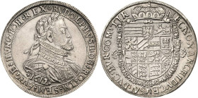 Habsburg
Rudolf II. 1576-1612 Taler 1612, Hall Voglhuber 96/XI M./T. 386 Davenport 3005 Prachtvolles Exemplar eines seltenen Jahrgangs. Vorzüglich-pr...