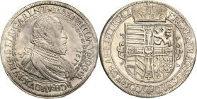 Habsburg
Erzherzog Maximilian 1612-1618 Taler 1613, Hall Voglhuber 122/III Davenport 3316 M./T. 393 Sehr schön+